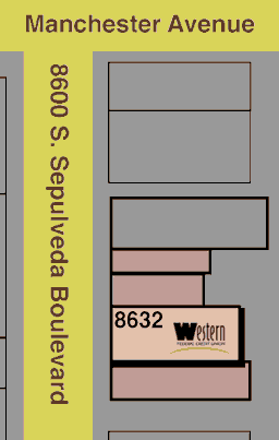 8632 South Sepulveda Building Map