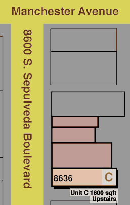 8636 South Sepulveda Building Map