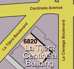 La Tijera Centinela Building Map